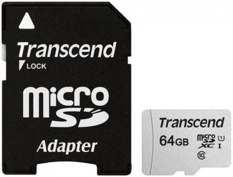 Atminties kortelė Transcend, 64 GB, 95 Mb/s - 40 Mb/s