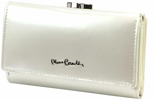 Piniginė Pierre Cardin 07 SHINY 108, smėlio spalvos
