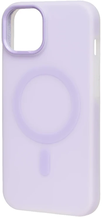 Dėklas OBAL:ME MagNetix DuoTone viršelis Apple iPhone 13, levandų spalvos