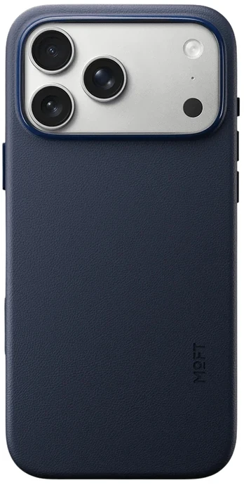 Dėklas Moft Snap Movas MagSafe do iPhone 17 Pro Max tamsiai mėlyna