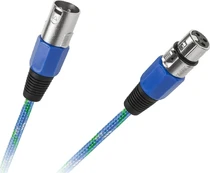 LP XLR – XLR kabelis 5 m mėlynas (KPO2754-5) kaina