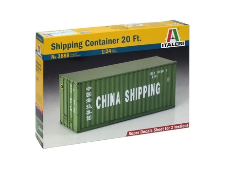 Italeri - Shipping Container 20 Ft., 1/24, 3888