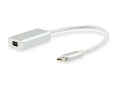 Adapteris USB Equip USB-C - DisplayPort Mini Balta (133457) kaina