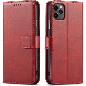 Dėklas Wallet Case Samsung A366 A36 5G raudonas