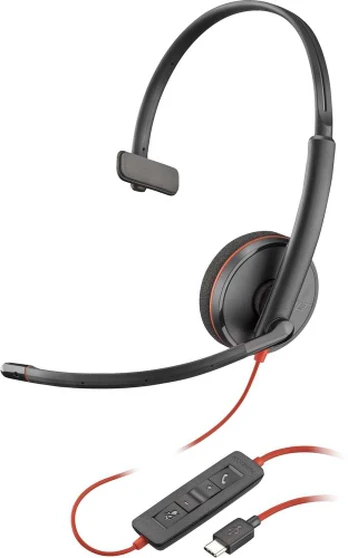 Ausinės HP Blackwire 3210 Mono USB-C (8X214AA)