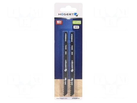 Hacksaw blade-set | wood,jigsaw | 132mm | 6teeth/inch | 2pcs.