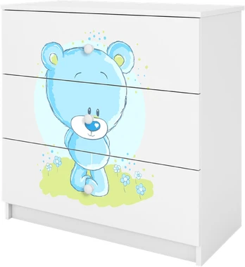 Balta Komoda babydreams meškiukas