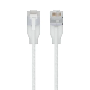 Ubiquiti UACC-Cable-Patch-EL-C6A-5M-W tinklo kabelis Permatomas, Balta Cat6a Turas