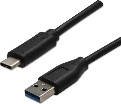 Kabelis USB Neutralle USB-A - USB-C 1 m Juodas