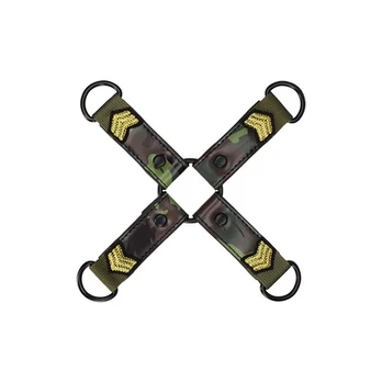 Ouch By Shots Shots Hogtie Connector Army Pattern Strong Bondage System