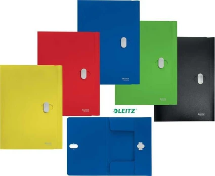Leitz PP aplankas Leitz perdirbamas A4/15mm, MĖLYNAS