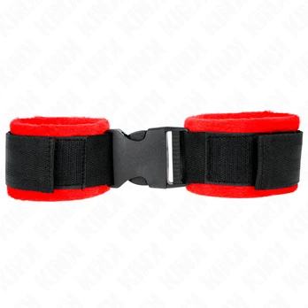 Kink Wrist Restraint KINK - NYLON BIND HOOK&LOOP WRIST RESTRAINTS Juodas MODEL 1 AJDUSTABLE 25-35 CM X 6 CM