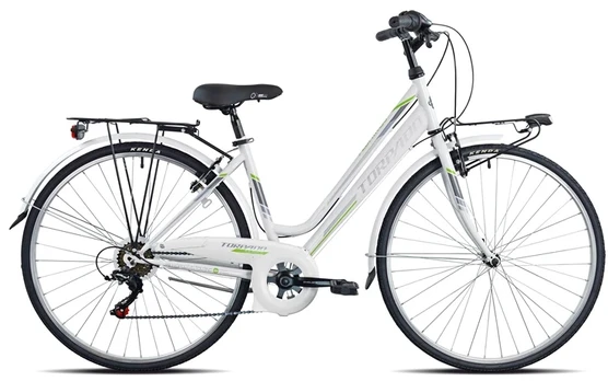 Bicycle city Torpado. 28 ". baltas col.