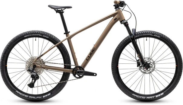 Dviratis Cube Aim SLT 27.5 cappuccino'n'juodas 2027-S (Dydis: S)