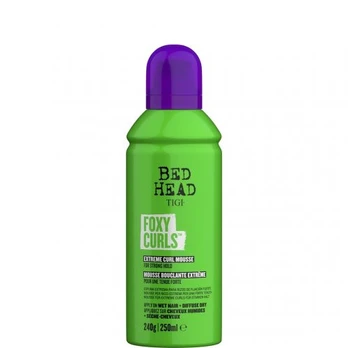 Tigi Bed Head Foxy Curls Extreme Curl Mousse Garbanotų plaukų putos, 250ml