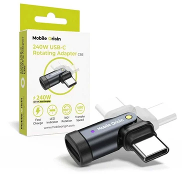 Mobile Origin 240W USB-C Rotation Adapteris CB5