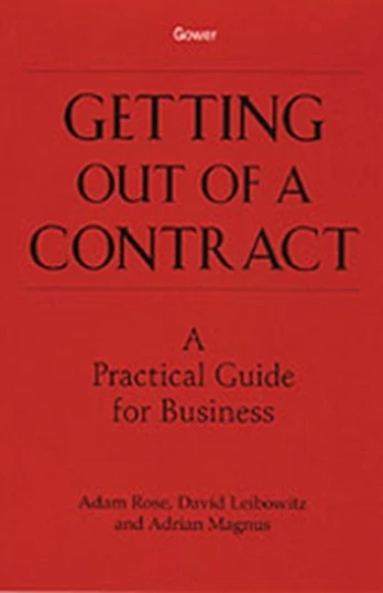 Getting Out of a Contract - A Practical Guide for Business