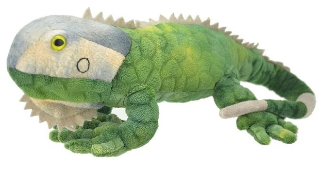 Pliušinis žaislas Wild Planet Iguana, žalias, 10 cm