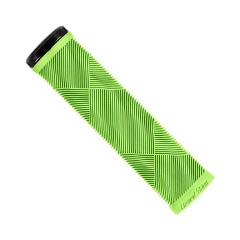 Lizard Skins Strata Single Clamp Lock-On vairo rankenėlės | Lime Green