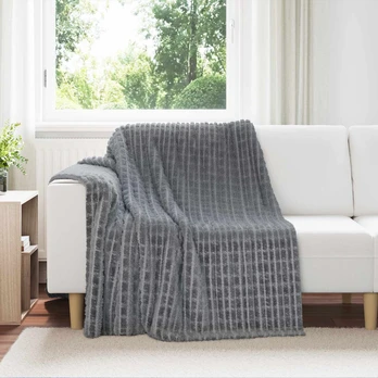 Mesti antklodės 6 pcs Tamsiai pilka 200 x 150 cm Flysas