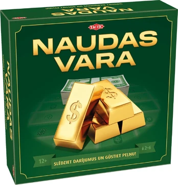 Tactic Boardgame Money Talks In Latvian lang.