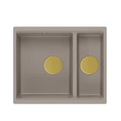 Plautuvė Quadron LOGAN 150, HCQL5646U4-G1_U, soft taupe kaina
