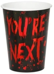 Party Deco Youre Next popieriniai puodeliai, 6 vnt.