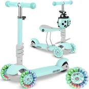 Ricokids Buggy triratis paspirtukas - mėtinis kaina