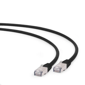 GEMBIRD PP6A-LSZHCU-BK-0.5M patch RJ45