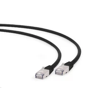 GEMBIRD PP6A-LSZHCU-BK-0.5M patch RJ45 kaina