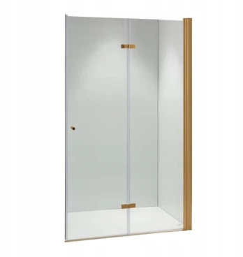 Dušo durys Hydrosan Sh01a auksinės 80 cm 6 mm