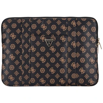 Krepšys Guess Sleeve 14" Peony Pocket Triangle juoda