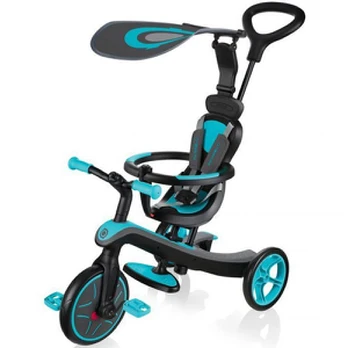 Globber triratukas Explorer Trike 4in1 mėlynas