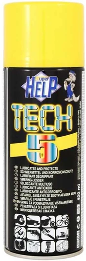 Alyva prasiskverbenti TECH-5 400ml Super HELP (WD40 analogas)