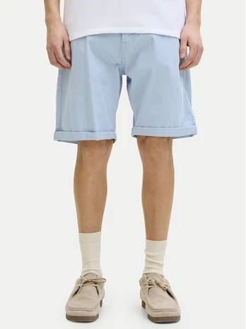 Jack & Jones Džinsiniai šortai Rick 12288485 Mėlyna Regular Fit