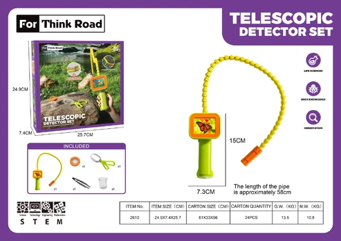 Telescope with Monitor and Extension + Accessories