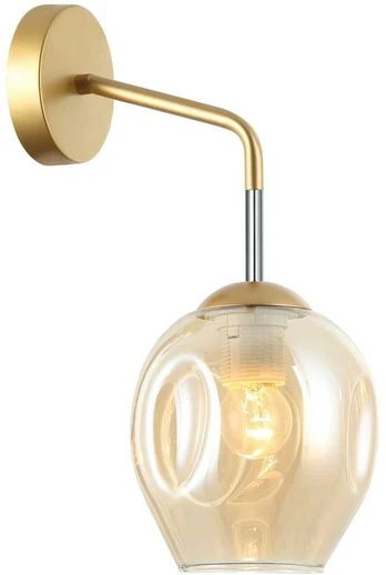 Sieninis šviestuvas WL-30843-1 GD+AMB