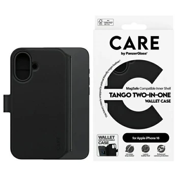 Dėklas Panzer Glass PanzerGlass CARE Case Feature Tango 2-in-1 Wallet Case iPhone 24 6.1"