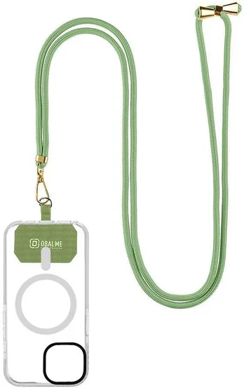 OBAL:ME NeckTag Allure virvelė skirta telefonui Grass Žalias