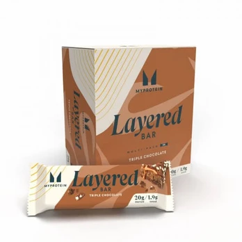 MYPROTEIN Layered Bar - 12x60g Gimtadienio tortas