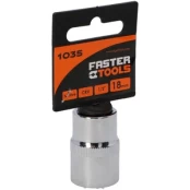 Galvutė Faster Tools 1035, 18 mm, 1/2" kaina