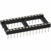 Lizdas mikroschemai DIP28 precizinis RoHS