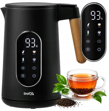Elektrinis virdulys Emavo, 1,7 l, juodas