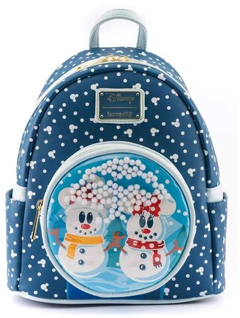 Loungefly Disney Snowman Mickey Minnie backpack 26cm