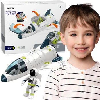 WOOPIE Rinkinys Kosminis Prom i Łazik Space Set