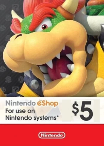 eShop Card 5 USD Nintendo