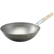 Keptuvė Genware Black Iron Wok, 35.6 cm, geležis