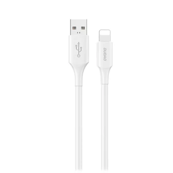 Dudao L2sL USB-A - Lightning 6A Cable 1.2m - Baltas