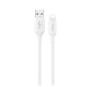 Dudao L2sL USB-A - Lightning 6A Cable 1.2m - Baltas kaina