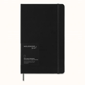 Moleskine Large Plain Hardcover Smart Notebook